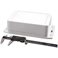   Hammond Electronics műanyag doboz, vízálló, 1555 1555HF42GY ABS (H x Sz x Ma) 180 x 120.79 x 62 mm, fényes szürke