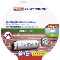   Kétoldalú ragasztószalag kültérre 5m x 19 mm Tesa® 55751