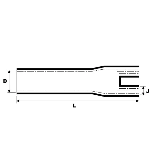Kábelelosztó zsugorcső sapka 17,5mm/4,1mm HellermannTyton