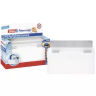   Fali tartó , fehér, fém, Tesa Powerstrips Waterproof 59711