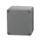 Fibox poliészter dobozok P 080806 poliészter (H x Sz x Ma) 75 x 80 x 55 mm, ezüstszürke (RAL 7001)