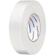   Téphető szövetbetétes ragasztószalag, gaffer tape 50 m x 50 mm, fehér színű HellermannTyton HelaTape