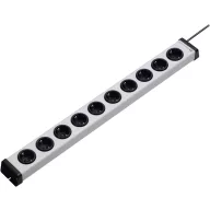   Hálózati elosztó 10 részes, szürke, Ehmann 0200x00102301