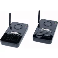   PMR intercom rádió készlet 446MHz-es vezeték nélküli intercom fekete színben m-e modern-electronics FS 2.1