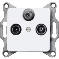   Kopp Betét TV, rádió, SAT Europa Fehér, Matt 915813089 1 db