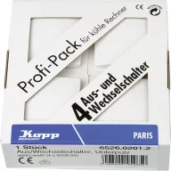 Kopp Betét ki-/váltókapcsoló Paris Fehér 652602012 1 db