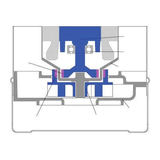 Zehnder Pumpen 16921 E-ZWM 65 KS Szennyvízszivattyú 8500 l/óra 8.5 m