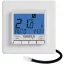 Beépíthető digitlis programozható szobatermosztát órával, kivezetett érzékelővel, Eberle FIT-3F