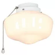   Mennyezeti ventilátor lámpa CasaFan 1 WE Schoolhouse opálüveg (fényes)