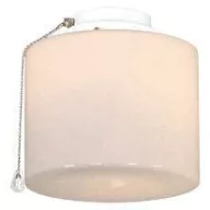   CasaFan 1B WE ZYLINDER GESCHL. Mennyezeti ventilátor lámpa Opálüveg (fényes)