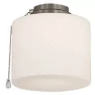   CasaFan 1B BN ZYLINDER GESCHL. Mennyezeti ventilátor lámpa Opálüveg (fényes)