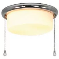   CasaFan 15Z CH FLACHER ZYLINDER Mennyezeti ventilátor lámpa Opálüveg (matt)