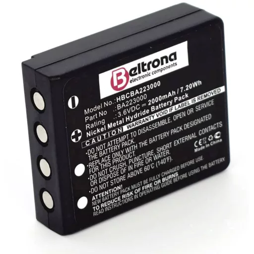 Távirányító akku Beltrona, HBC Linus 4 3.6 V 2100 mAh