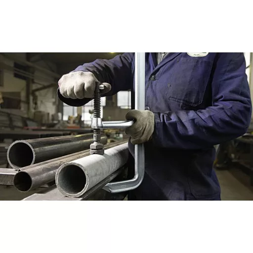 Nagy teljesítményű gyorsszorító, SGM 500/140 Bessey SG50M, fesztáv: 500 mm, visszavonás: 140 mm