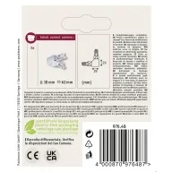   L-összekötő Urail rendszerhez, merev, titán színű, 230 V fém, Paulmann Light&Easy