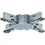   Paulmann 97657 Nagyfeszültségű sínes rendszer elemek X-összekötő Króm (matt)