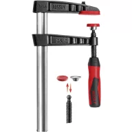   Temperöntvény csavaros gyorsszorító, TG-2K, max., fesztáv: 200 mm Bessey TG20-2K, fesztáv: 200 mm, visszavonás: 100 mm