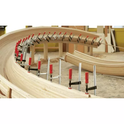 Temperöntvény gyorsszorító, max. fesztáv 160 mm Bessey TG16, fesztáv: 160 mm, visszavonás: 80 mm