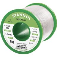  Stannol Ecology TC Forrasztóón, ólommentes Tekercs Sn99CU0,7 1000 g 1 mm