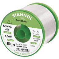   Stannol Ecology TC Forrasztóón, ólommentes Tekercs Sn99,3CU0,7 500 g 1 mm