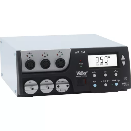 WELLER WD 3M USB Interfészes háromcsatornás digitális forrasztóállomás, és kiforrasztóállomás egyben 230V/420W