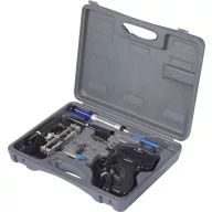   Forrasztópáka készlet, pisztolypáka készlet, pákahegy, forrasztópáka tartó, paneltartó, ónszívó pumpa Toolcraft SK 3000