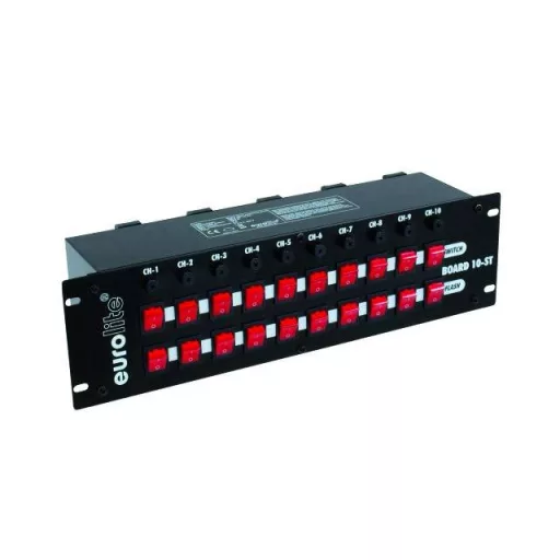 Eurolite Board 10-ST 10x Schutzkontakt 19 collos elosztó 3 ME