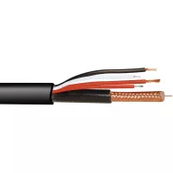 ABUS TVAC40320 Audio, Video Kábel Fekete