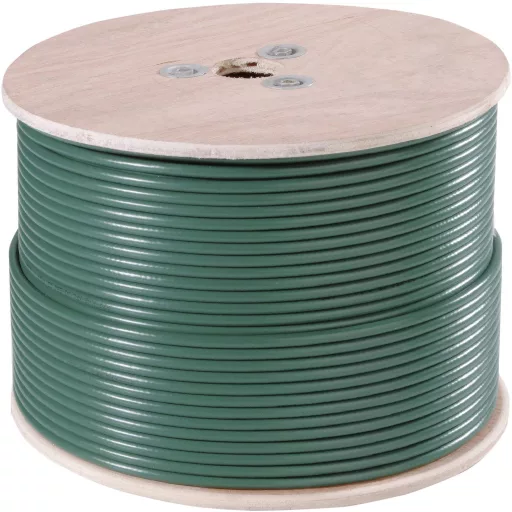 ABUS TV8601 Audio, Video Kábel Zöld