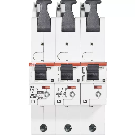 ABB 2CDS781001R4502 S751-E50 Vezeték védőkapcsoló 3 pólusú 50 A