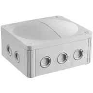   Kötődoboz 160 x 140 x 81 mm Szürke IP66/IP67, Wiska 10101459