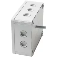   Kötődoboz 160 x 140 x 81 mm Szürke IP66/IP67, Wiska 10101459