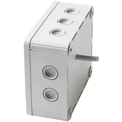 Kötődoboz 160 x 140 x 81 mm Szürke IP66/IP67, Wiska 10101459