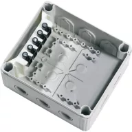   Wiska 10101463 Leágaztató doboz (H x Sz x Ma) 160 x 140 x 81 mm Fekete IP66/IP67 1 db