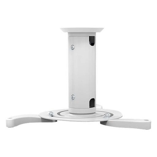 Neomounts BEAMER-C80WHITE Kivetítő mennyezeti tartó Dönthető, Forgatható Padló/mennyezet távolsága (max.): 15 cm Fehér