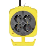   Brennenstuhl 115.176.0 Dugalj elosztó 8 részes Sárga, Fekete