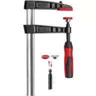   Temperöntvény csavaros gyorsszorító, TG-2K 300/100 Bessey TG30S10-2K, fesztáv: 300 mm, visszavonás: 100 mm