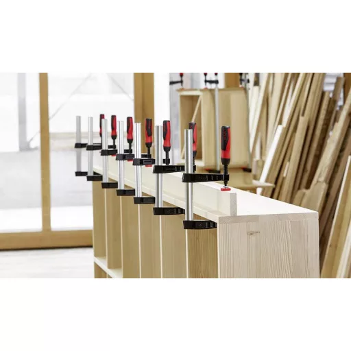 Temperöntvény csavaros gyorsszorító, TG-2K 300/120 Bessey TG30S12-2K, fesztáv: 300 mm, visszavonás: 120 mm