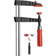  Temperöntvény csavaros gyorsszorító, TG 300/140 Bessey TG30, fesztáv: 300 mm, visszavonás: 140 mm