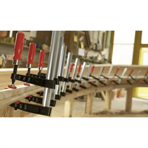 Temperöntvény csavaros gyorsszorító, TG 300/140 Bessey TG30, fesztáv: 300 mm, visszavonás: 140 mm