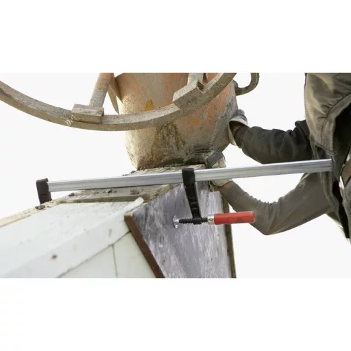 Temperöntvény csavaros gyorsszorító, TGK 1500/120 Bessey TGK150, fesztáv: 1500 mm, visszavonás: 120 mm
