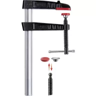   Temperöntvény csavaros gyorsszorító, TG-K 300/120 Bessey TG30S12K, fesztáv: 300 mm, visszavonás: 120 mm