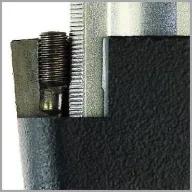   Temperöntvény csavaros gyorsszorító, TG-K 300/120 Bessey TG30S12K, fesztáv: 300 mm, visszavonás: 120 mm