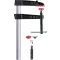 Temperöntvény csavaros gyorsszorító, TG-K 400/175 Bessey TG40K, fesztáv: 400 mm, visszavonás: 175 mm