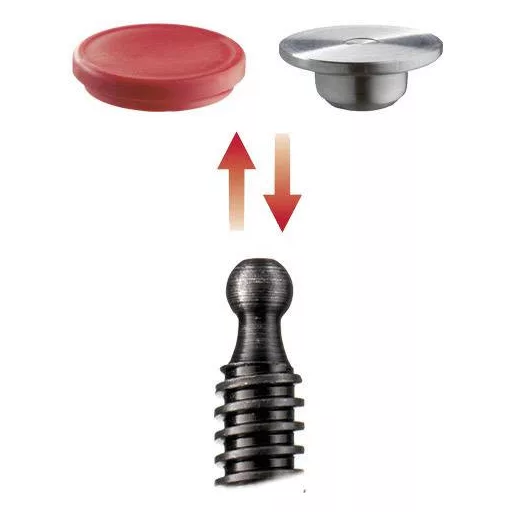 Temperöntvény csavaros gyorsszorító, TG-K 400/175 Bessey TG40K, fesztáv: 400 mm, visszavonás: 175 mm