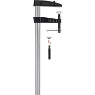   Temperöntvény csavaros gyorsszorító, TGK-K 1000/120 Bessey TGK100K, fesztáv: 1000 mm, visszavonás: 120 mm