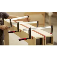   Temperöntvény csavaros gyorsszorító, TPN-BE-2K 400/120 Bessey TPN40S12BE-2K, fesztáv: 400 mm, visszavonás: 120 mm