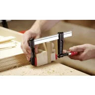   Temperöntvény csavaros gyorsszorító, TPN-BE 200/100 Bessey TPN20BE, fesztáv: 200 mm, visszavonás: 100 mm