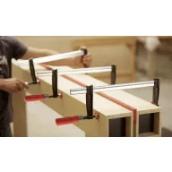   Temperöntvény csavaros gyorsszorító, TPN-BE 200/100 Bessey TPN20BE, fesztáv: 200 mm, visszavonás: 100 mm