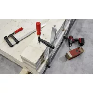   Temperöntvény csavaros gyorsszorító, TGKR 1500/120 Bessey TGKR150, fesztáv: 1500 mm, visszavonás: 120 mm